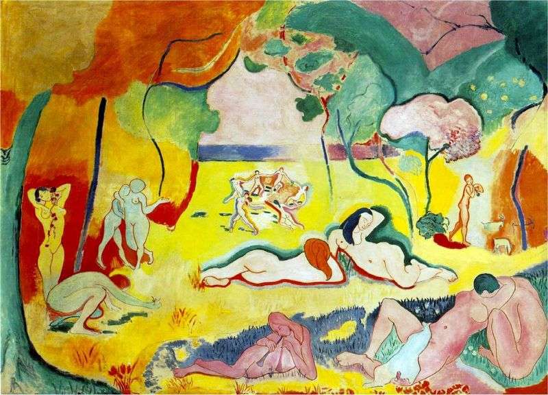 The joy of life by Henri Matisse