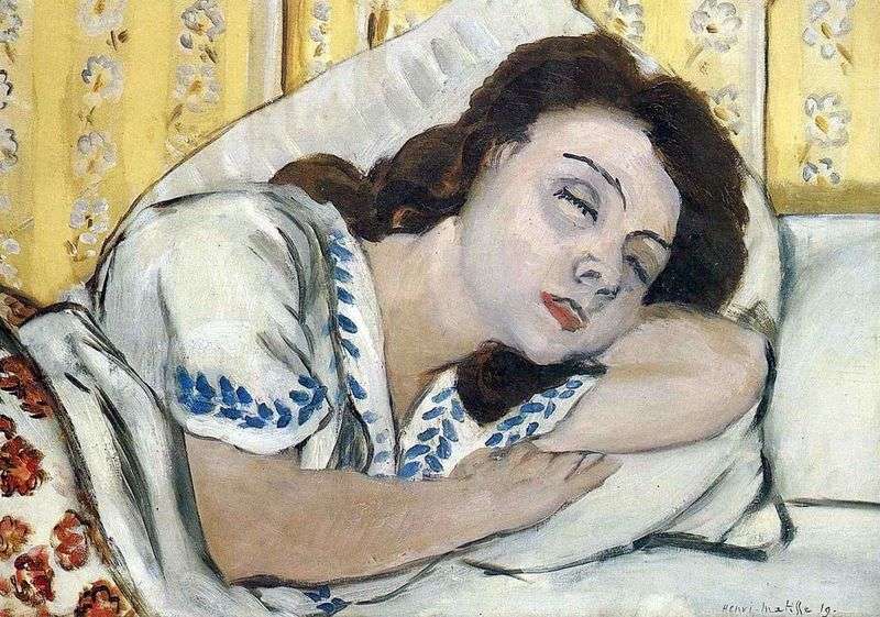 Sweet dream by Henri Matisse