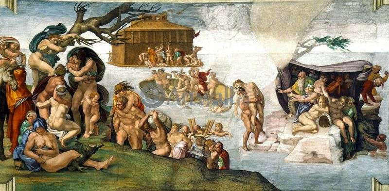 The World Flood by Michelangelo Buonarroti