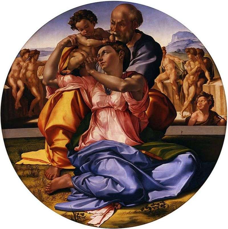 Madonna Doni by Michelangelo Buonarroti