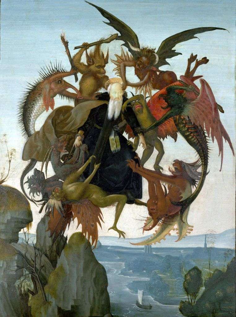 The Torment of St. Anthony by Michelangelo