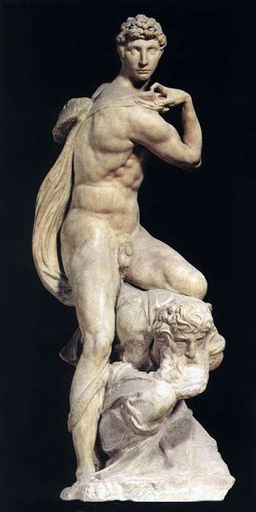 Victory (sculpture) by Michelangelo Buonarroti