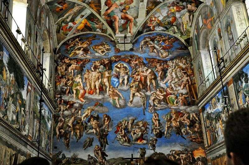 The Last Judgment by Michelangelo Buonarroti