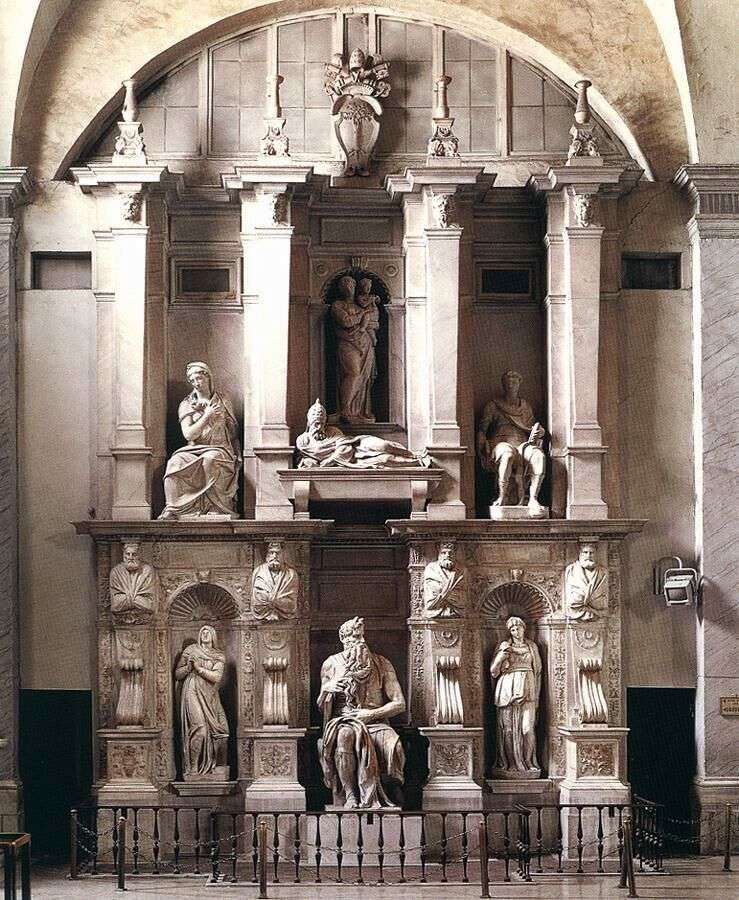 Shrine of Julius II by Michelangelo Buonarroti