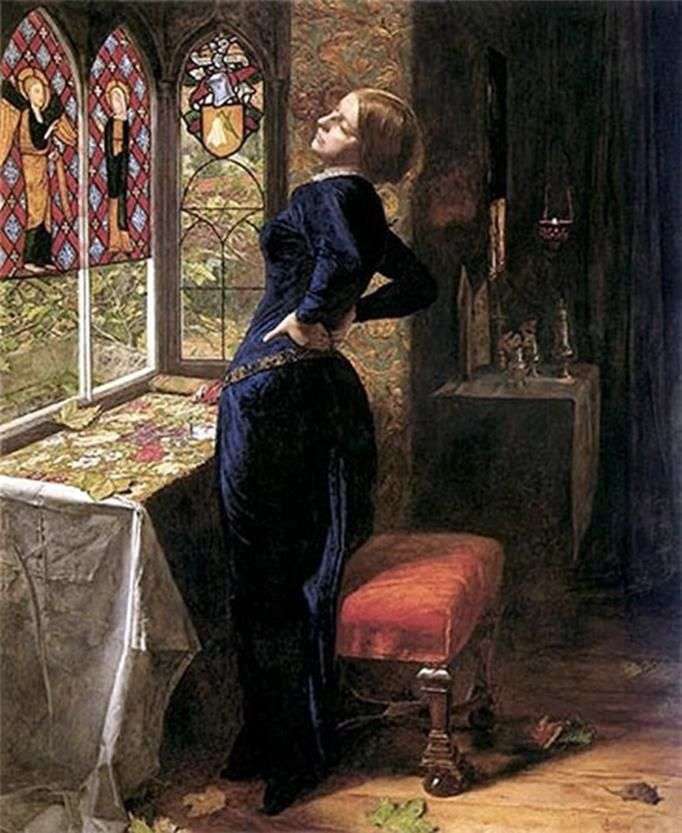 Mariana by John Everett Millais