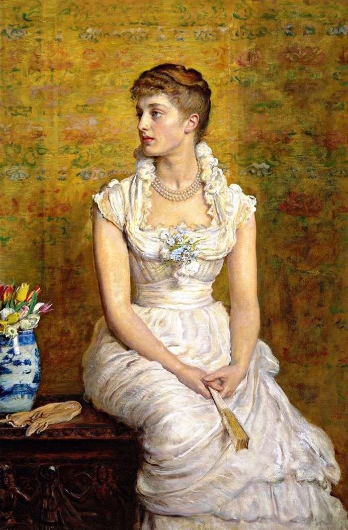 Portrait of Lady Campbell by John Everett Milles