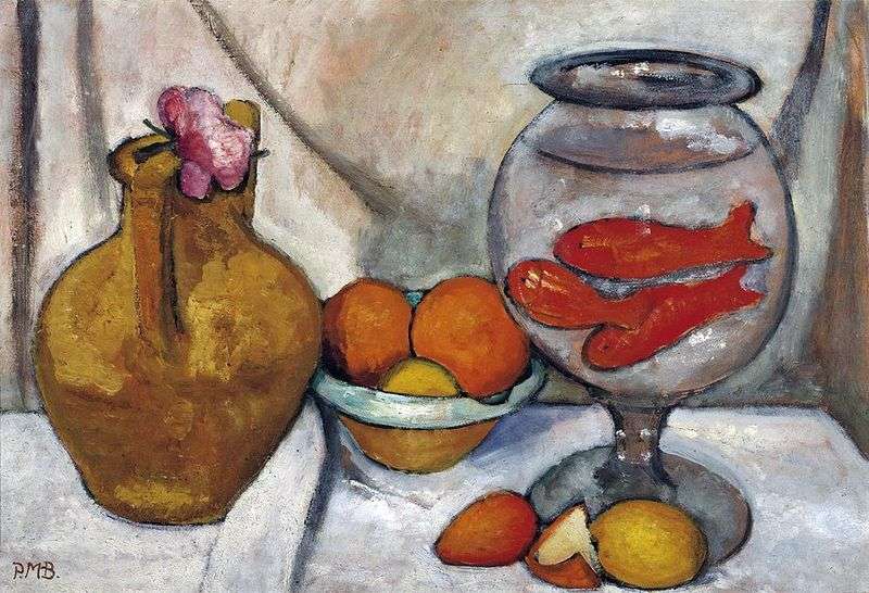 Still Life with Goldfish by Paula Moderzon Becker