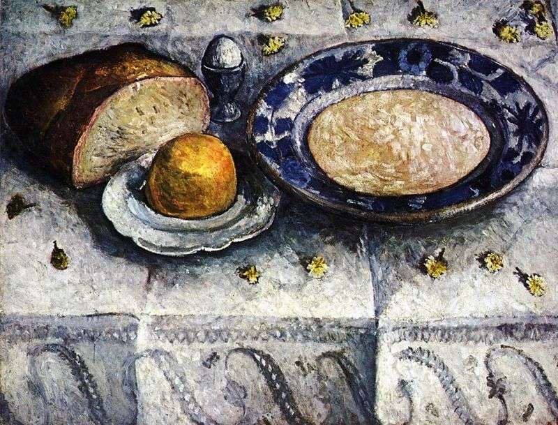 Still Life with Milk Porridge by Paula Modersohn Becker