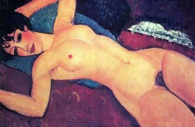 Reclining Nude by Amedeo Modigliani