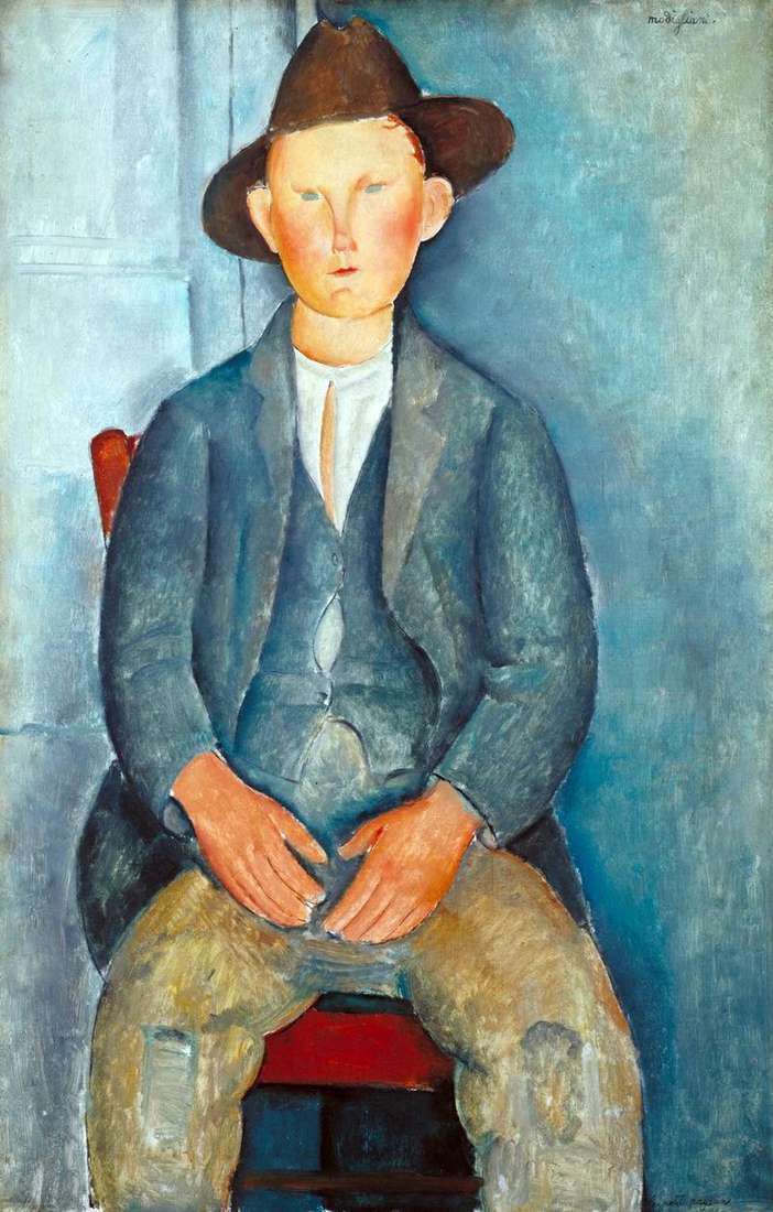 Little Peasant by Amedeo Modigliani