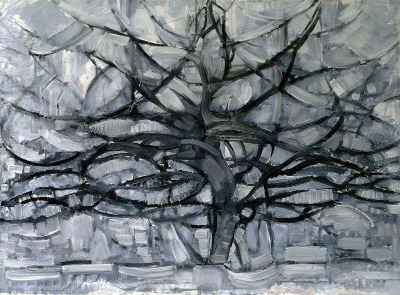 Gray Tree by Peter Cornelis Mondrian