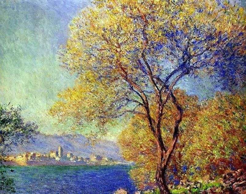 Antibes in the morning by Claude Monet
