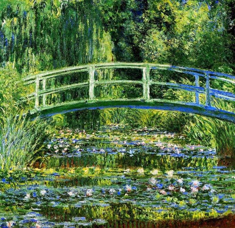 Water Lily Pond by Claude Monet