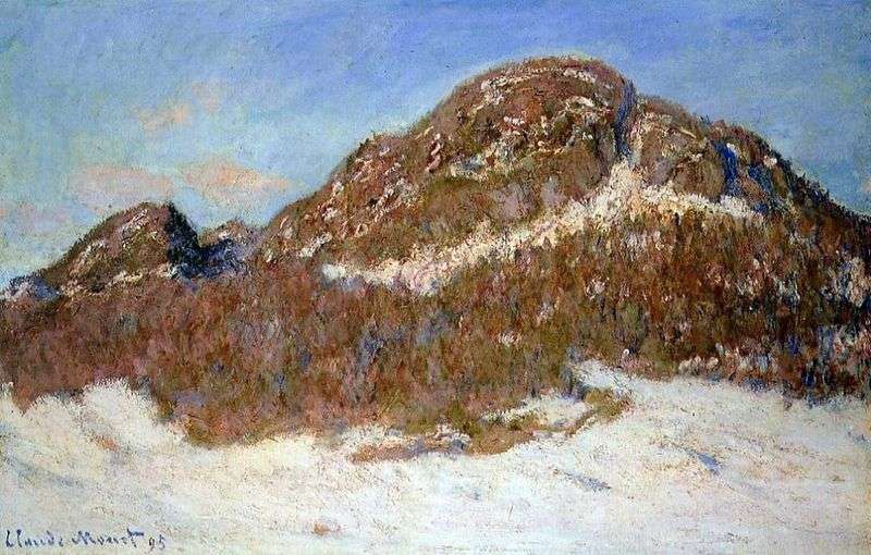 Colesa Mountain by Claude Monet