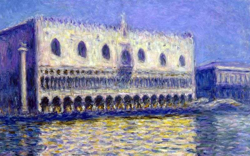 Doges Palace by Claude Monet
