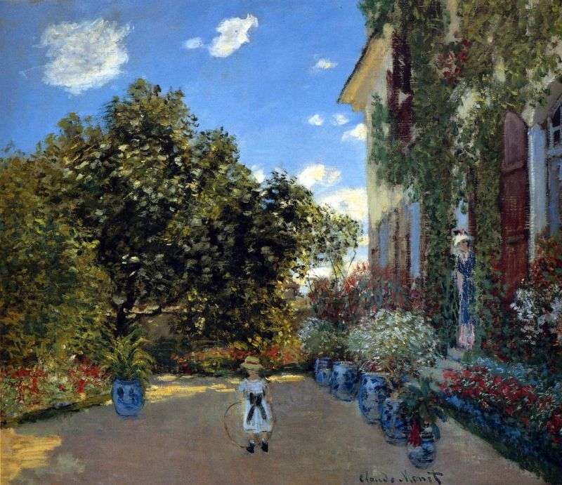 House of Artists in Argenteuil by Claude Monet