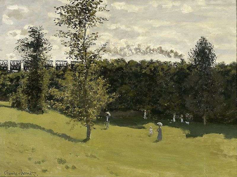 All Terrain Train by Claude Monet