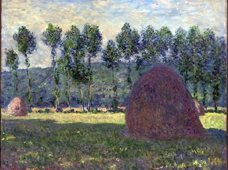 Haystack by Claude Monet