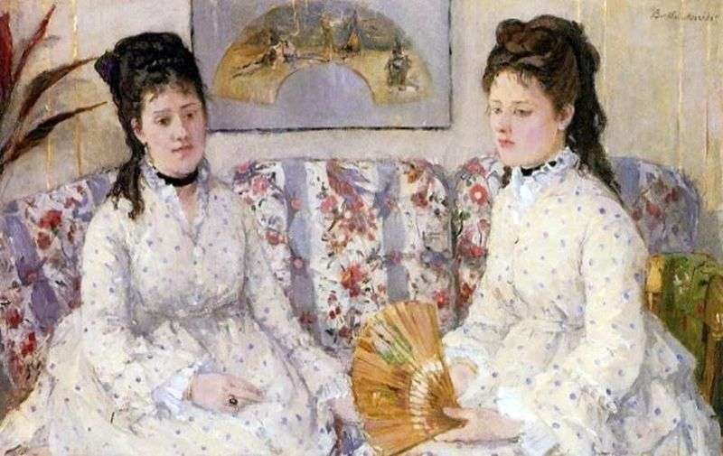 Sisters by Bertha Morisot