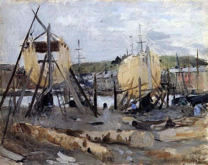 Shipbuilding by Berthe Morisot