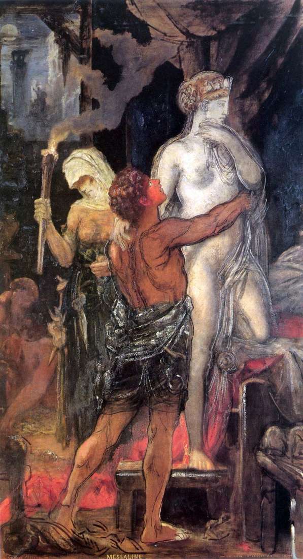 Messalina by Gustave Moreau