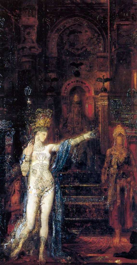 Salome Dancing Before Herod by Gustave Moreau