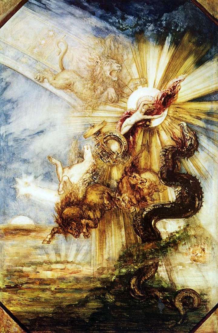 Phaeton by Gustave Moreau