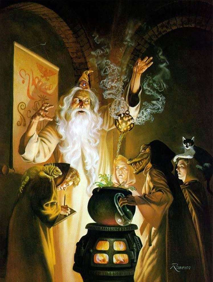 Alchemy Lesson by Rowena Morrill