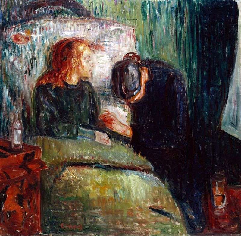 Sick Child by Edvard Munch