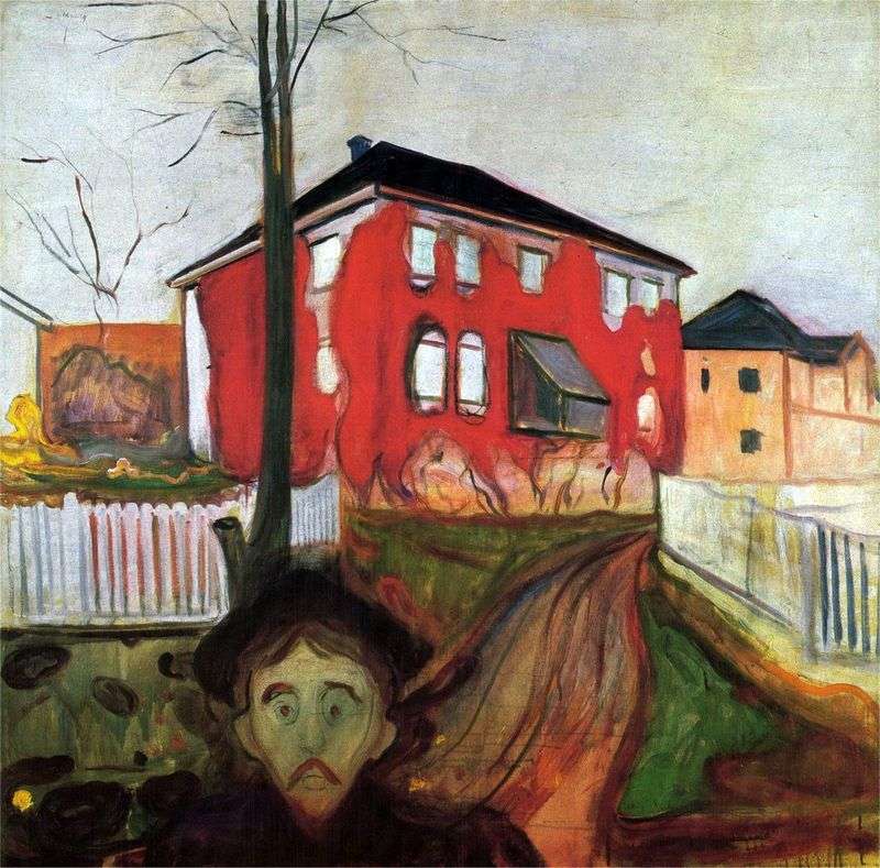 Wild Red Grapes by Edvard Munch