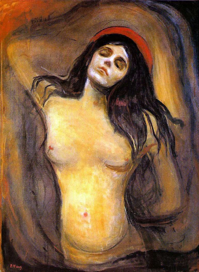 Madonna by Edvard Munch