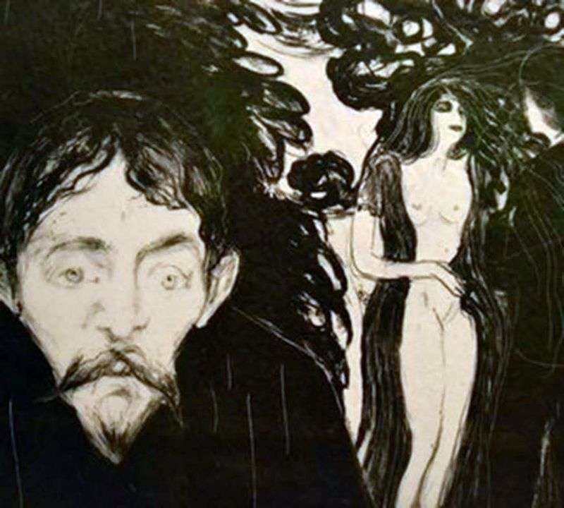 Jealousy by Edvard Munch