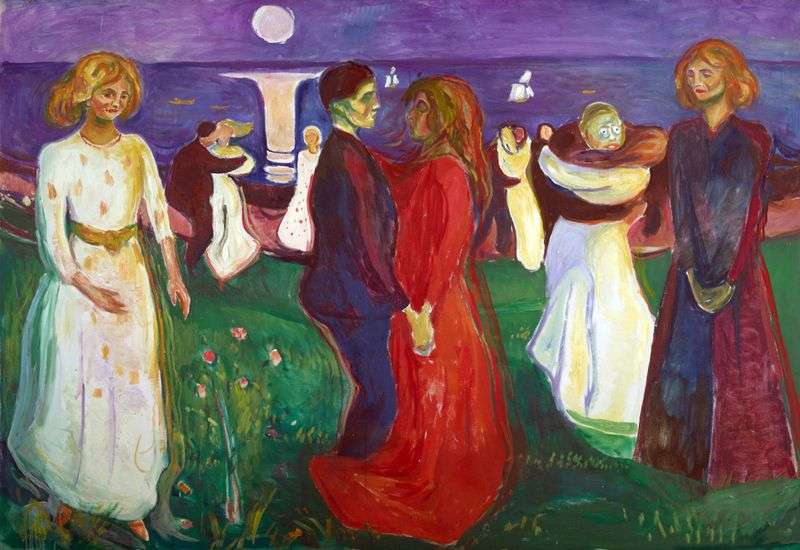 Dance of Life by Edvard Munch