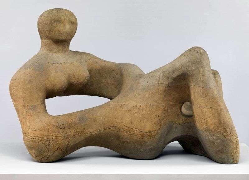 Reclining figure by henry moore