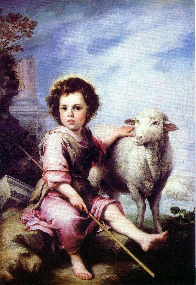 The Good Shepherd by Bartolome Esteban Murillo