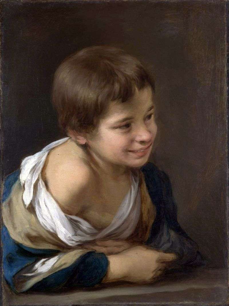 Peasant Boy by Bartolome Esteban Murillo