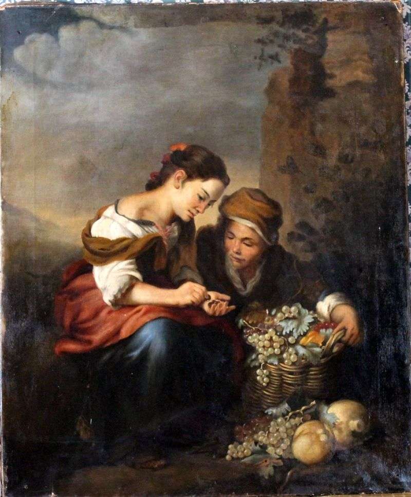 Fruit Seller by Bartolome Esteban Murillo