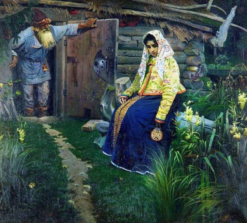 For the love potion by Mikhail Nesterov