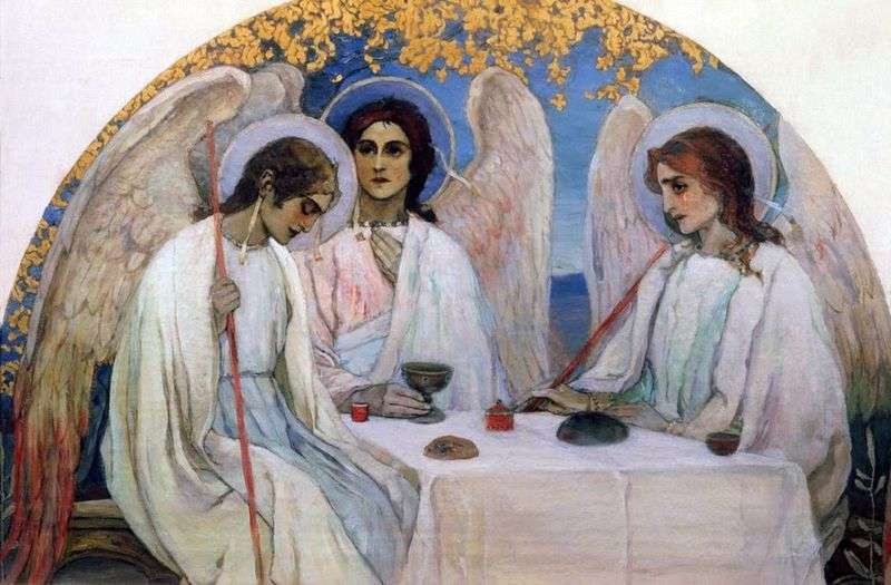 Old Testament Trinity by Mikhail Nesterov