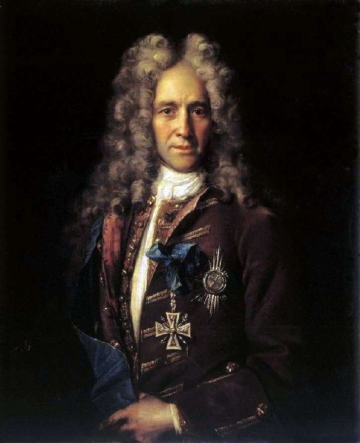 Portrait of Chancellor GI Golovkin by Ivan Nikitin