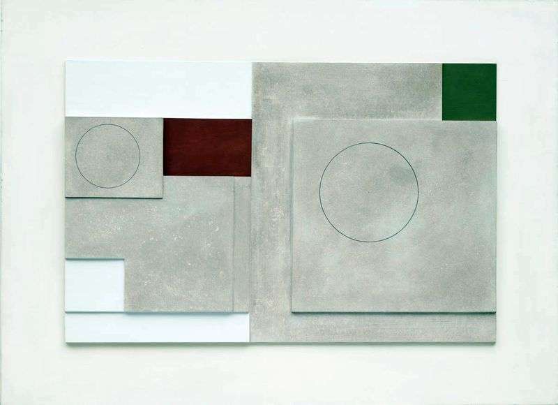 Painted relief by Ben Nicholson