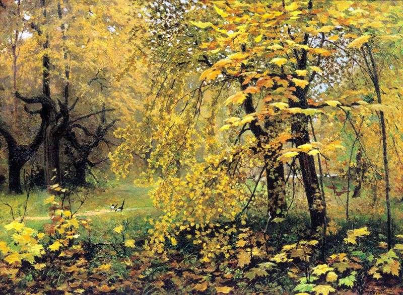 Golden Autumn by Ilya Ostroukhov