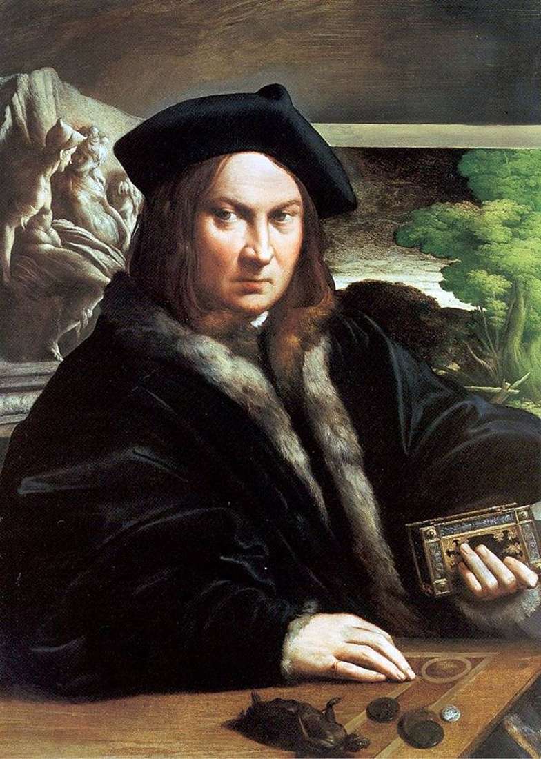 Portrait of a man by Francesco Parmigianino