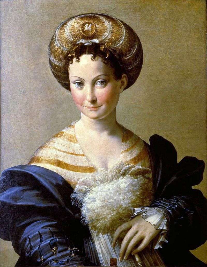 Turkish slave by Francesco Parmigianino