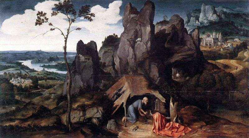 St. Jerome in the Wilderness by Joachim Patinir