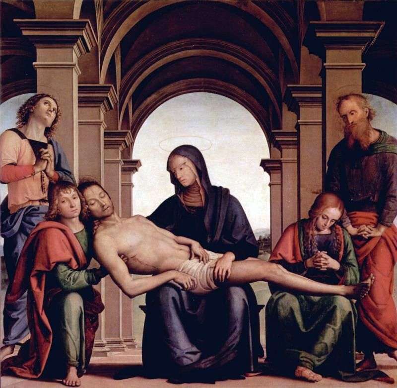 Pieta by Pietro Perugino