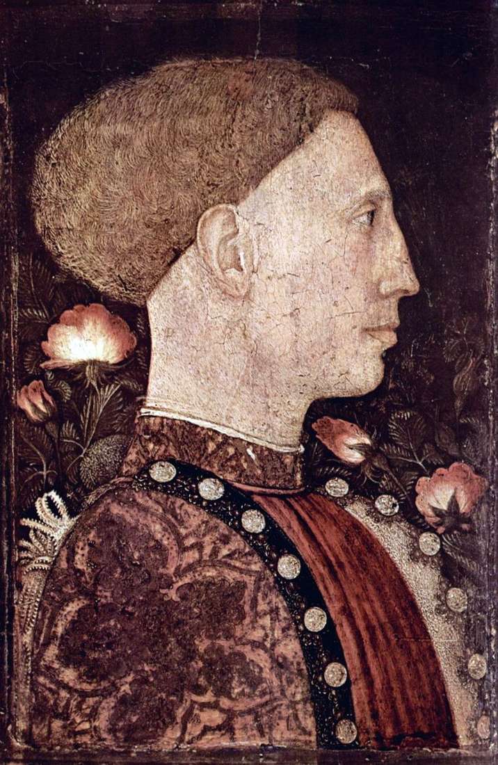 Portrait of Leonello dEste by Antonio Pisanello