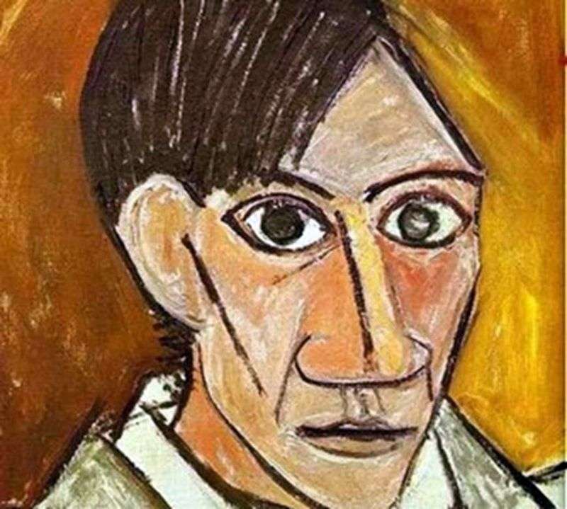 Self Portrait By Pablo Picasso ️ Picasso Pablo 