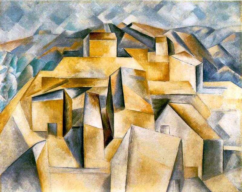 Houses on the Hill by Pablo Picasso