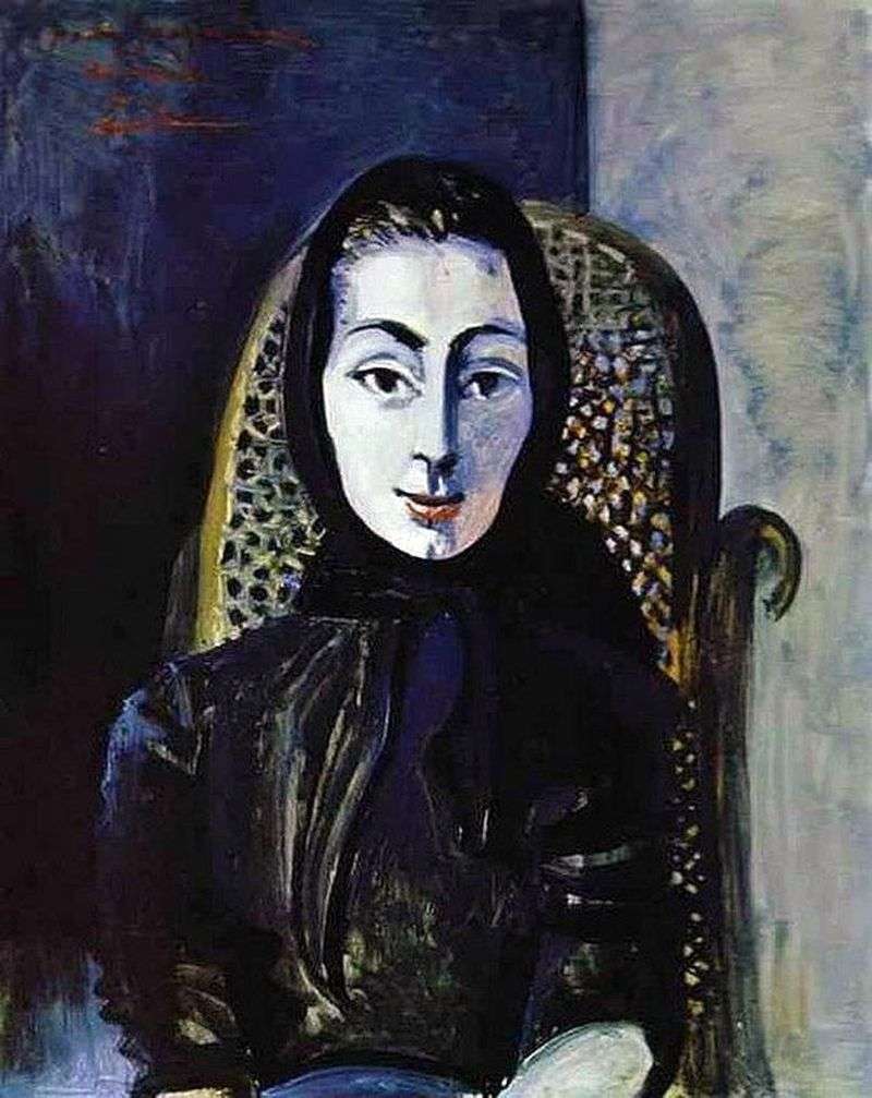 Jacqueline Rock by Pablo Picasso